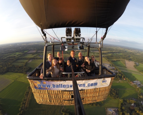 Prive ballonvaart uit Den Bosch naar Vinkel